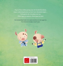 Pep en Pino naar de kinderboerderij achterzijde