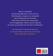 De sterrenkundige achterzijde
