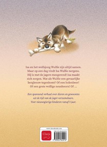 Wulfie het wolfsjong achterzijde