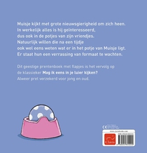 Mag ik eens in je potje kijken? Boek + knuffel achterzijde