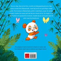 Marmelade de oranje panda achterzijde