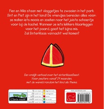 Sinterklaas met Fien en Milo achterzijde