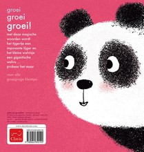 groei panda groei! achterzijde