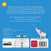 Billie gaat in bad achterzijde