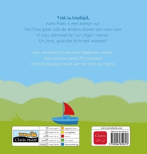 Iedereen gaat in bad achterzijde