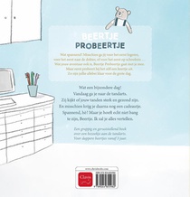 Beertje Probeertje gaat naar de tandarts achterzijde