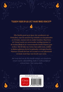 De bevroren vlammenzee achterzijde