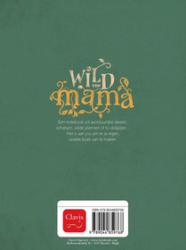 Notebook Wild van mama achterzijde