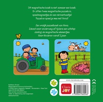 Magneetboek Anna op de boerderij achterkant