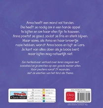 Niet bijten, Anna! achterzijde