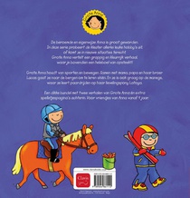 Grote Anna leert skiën en Grote Anna leert paardrijden achterzijde