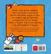 Kaatje en haar speentje achterzijde