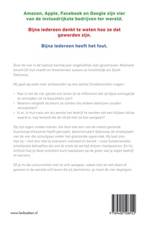 De vier achterzijde