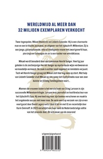 Mannen die vrouwen haten achterzijde