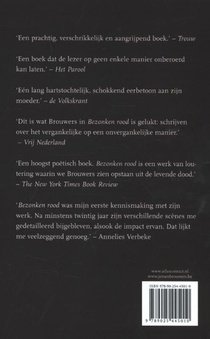 Bezonken rood achterzijde