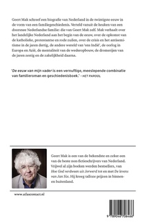 De eeuw van mijn vader achterzijde