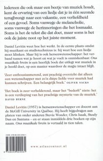 Ons muzikale brein achterzijde
