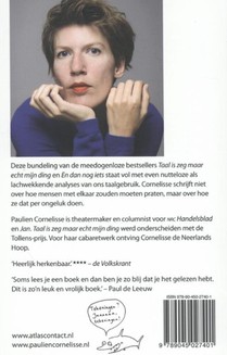 Taal is zeg maar echt mijn ding en dan nog iets achterzijde