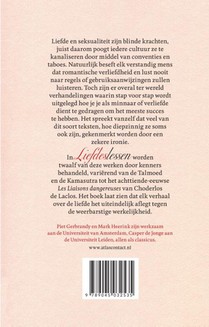 Liefdeslessen achterzijde