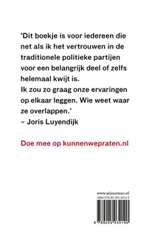 Kunnen we praten achterzijde