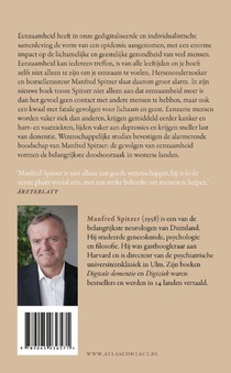 Eenzaamheid achterzijde