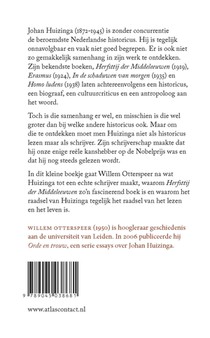 De kleine Huizinga achterzijde
