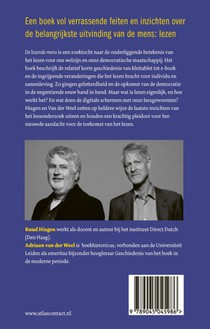 De lezende mens achterzijde
