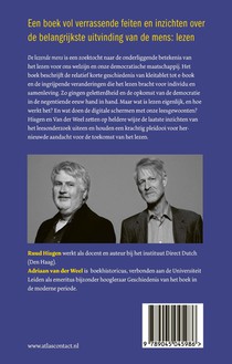 De lezende mens achterzijde