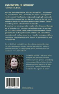 Ze kwam uit Marioepol achterzijde