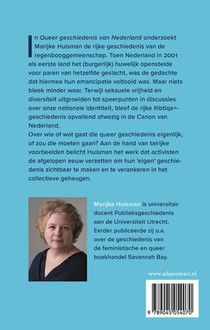 Queer geschiedenis van Nederland achterzijde