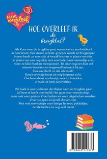 Hoe overleef ik de brugklas? achterzijde