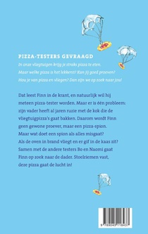 De pizza-spion achterzijde