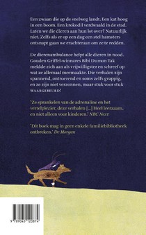 Mee met de dierenambulance achterzijde