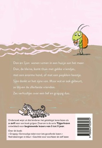 Die kleine is Don, de lange is Sjon achterzijde