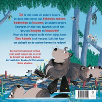 De bezige bever achterzijde