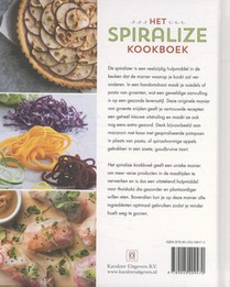 Het spiralize kookboek achterzijde
