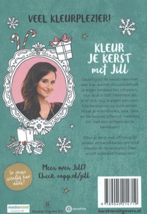 Kleur je kerst met Jill achterkant