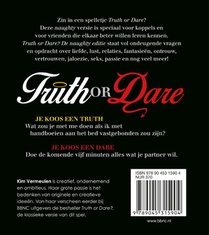 Truth or dare achterzijde