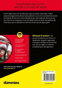 Scrum voor Dummies achterzijde