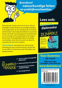 De kleine natuurkunde voor Dummies achterzijde