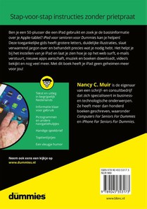 iPad voor senioren voor Dummies achterzijde
