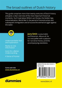 The little history of the Netherlands for Dummies achterzijde