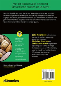 Brood bakken voor dummies achterzijde