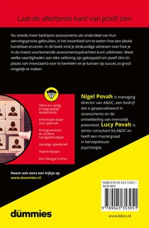 Assessments voor dummies achterzijde
