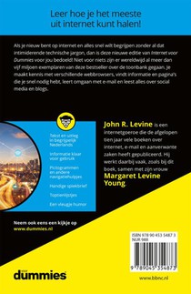 Internet voor Dummies achterzijde