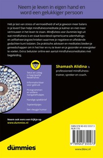 Mindfulness voor Dummies achterzijde