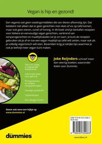 Vegan voor Dummies achterzijde