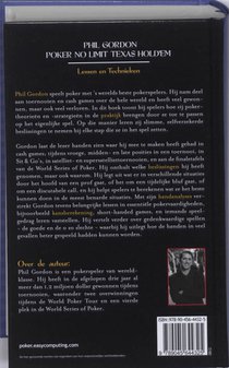 Poker No-Limit Texas Hold'm achterzijde
