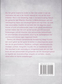 Bekentenissen van een nieuwsgierig mens achterzijde