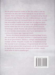 Bekentenissen van een nieuwsgierig mens achterzijde